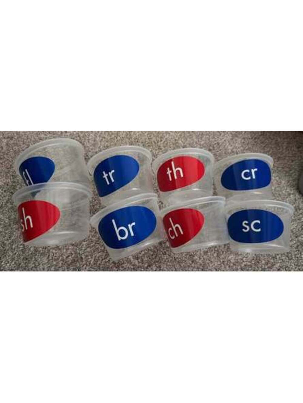 Lakeshore Blends & Digraphs Teaching Tubs: INCOMPLETE!!!!